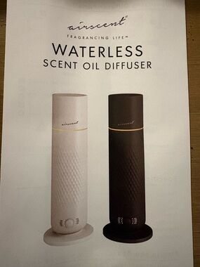 Airscent waterless scent oil diffuser